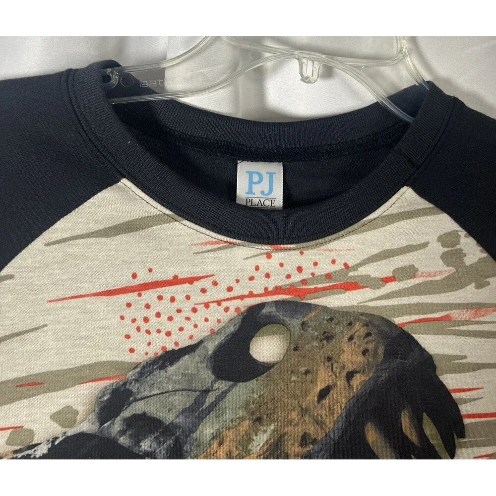 Children’s Place Boys Short Sleeve Dino Graphic Pajama T-Shirt Size 2XL Dinosaur